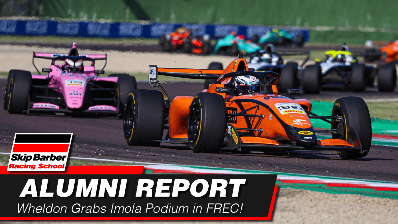 Race Series Champion Sebastian Wheldon Scores Imola Podium!
